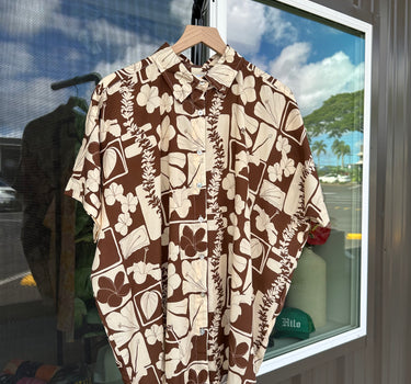 Brown Pua Kala - Chloe Top