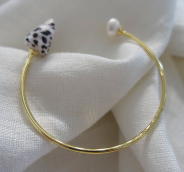 Hebrew Pearl Cuff