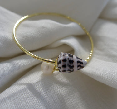 Hebrew Pearl Cuff
