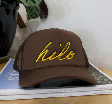 Hilo Trucker - Script - Brown