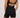 RIBBED AURA 4" JUMPSUIT - BLACK