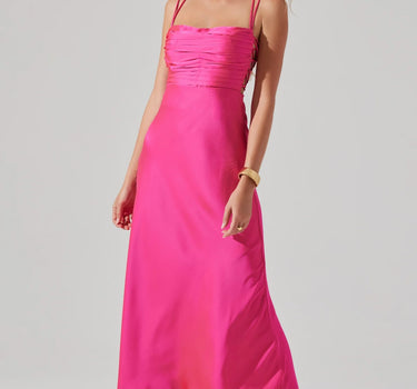 Antlia Maxi Dress- Pink