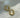 Ridge Facet Hoop Earrings — Gold