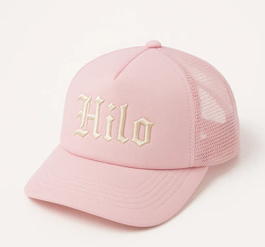 Hilo Trucker - Old English - Pink