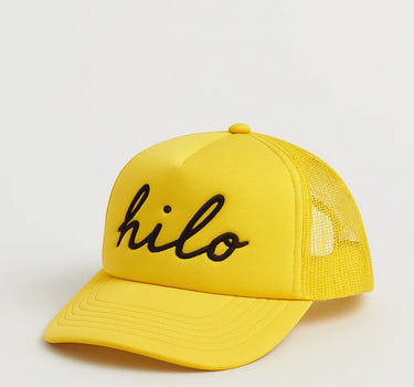 Hilo Trucker - Script - Yellow
