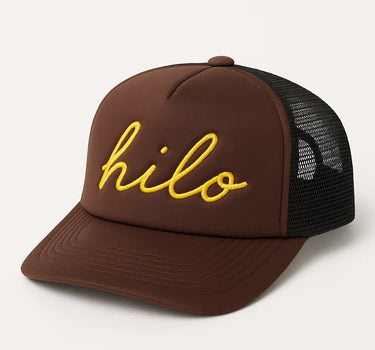 Hilo Trucker - Script - Brown