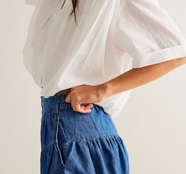 Fleur Denim Short
