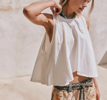 Hialeah Tee - White